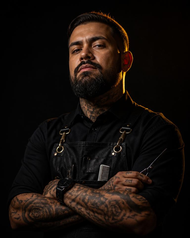 Retrato de Enzo Cavalcanti